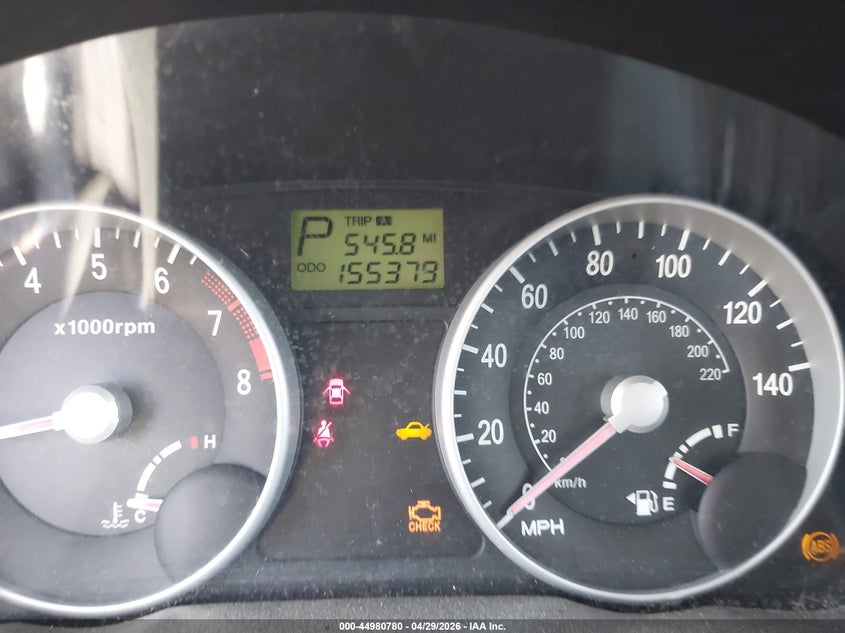 2007 Hyundai Accent VIN KMHCN36C17U044024 IAAI salvage auction — LEFT SIDE, Salvage (Texas), sold $200 on 2026-07-07 (photo 7)