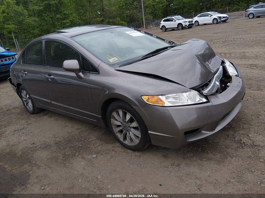 2010 Honda Civic VIN 2HGFA1F8XAH523549 IAAI salvage auction — FRONT & REAR, Salvage (Idaho), sold $475 on 2026-07-31 (photo 1)