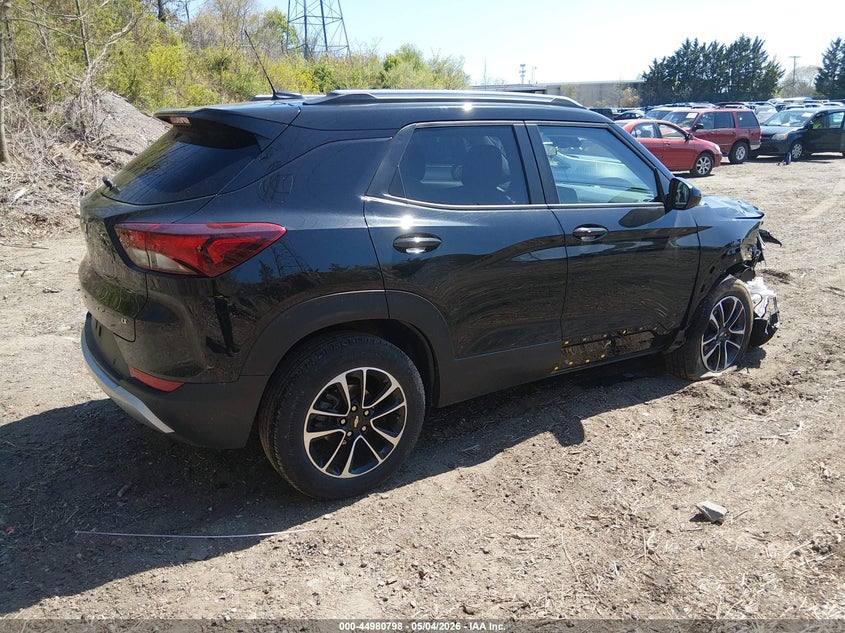 2024 Chevrolet Trailblazer VIN KL79MRSLXRB063242 IAAI salvage auction — RIGHT FRONT, Salvage (Massachusetts), sold $8,100 on 2026-07-11 (photo 4)