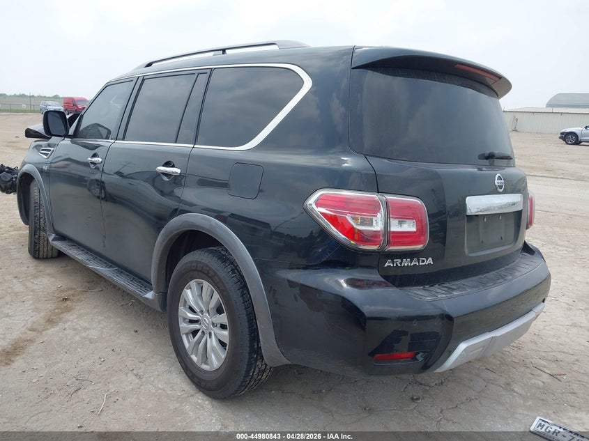 2018 Nissan Armada VIN JN8AY2ND6J9053548 IAAI salvage auction — FRONT & REAR, Salvage Title, sold $1,800 on 2026-07-06 (photo 3)