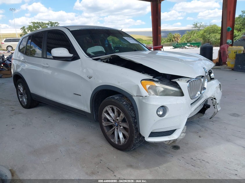 2014 BMW X3 VIN 5UXWX9C54E0D33408 IAAI salvage auction — FRONT END, Salvage Title, sold $775 on 2026-07-14 (photo 1)