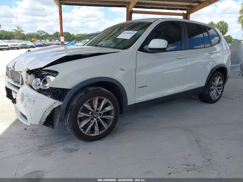 2014 BMW X3 VIN 5UXWX9C54E0D33408 IAAI salvage auction — FRONT END, Salvage Title, sold $775 on 2026-07-14 (photo 2)