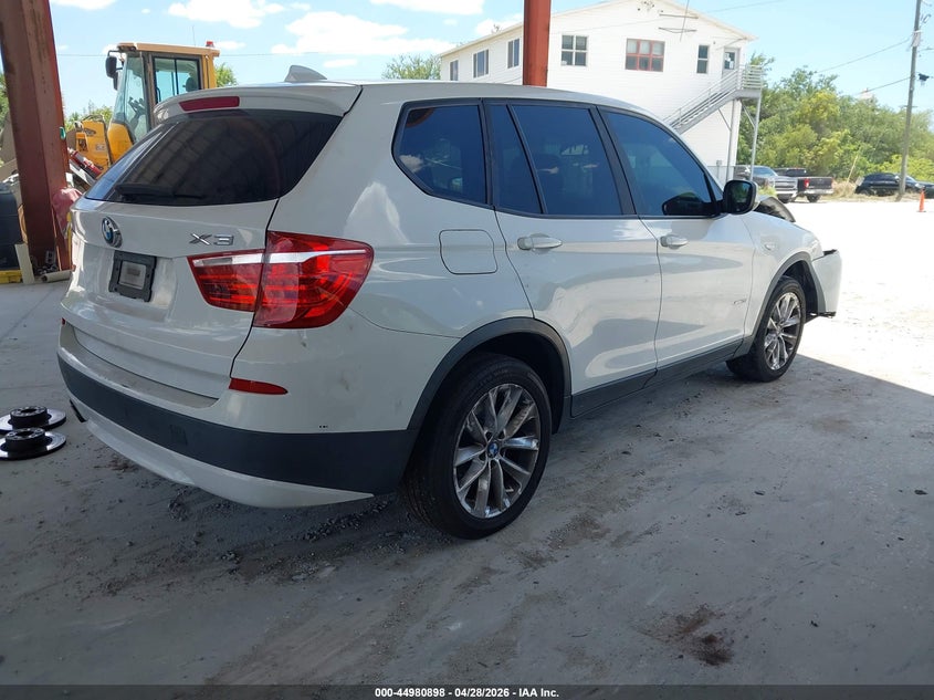 2014 BMW X3 VIN 5UXWX9C54E0D33408 IAAI salvage auction — FRONT END, Salvage Title, sold $775 on 2026-07-14 (photo 4)