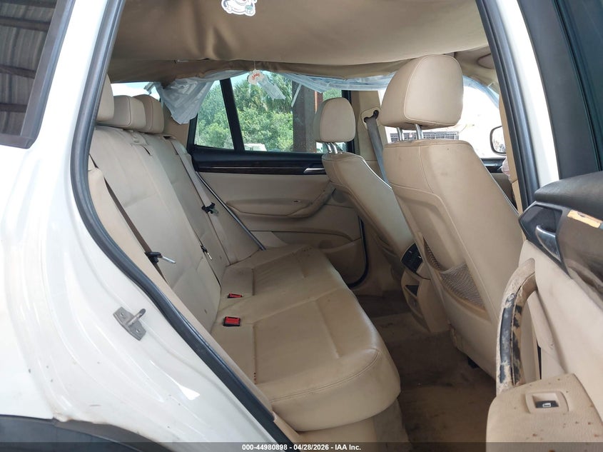 2014 BMW X3 VIN 5UXWX9C54E0D33408 IAAI salvage auction — FRONT END, Salvage Title, sold $775 on 2026-07-14 (photo 8)