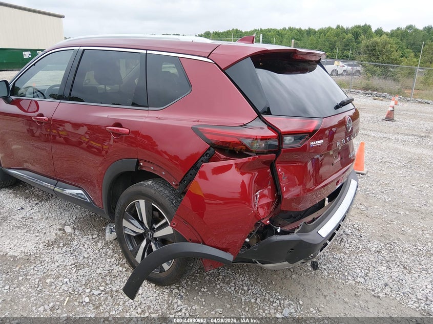 2023 Nissan Rogue VIN JN8BT3DC6PW108365 IAAI salvage auction — REAR END, Salvage Title, sold $9,100 on 2026-07-05 (photo 6)