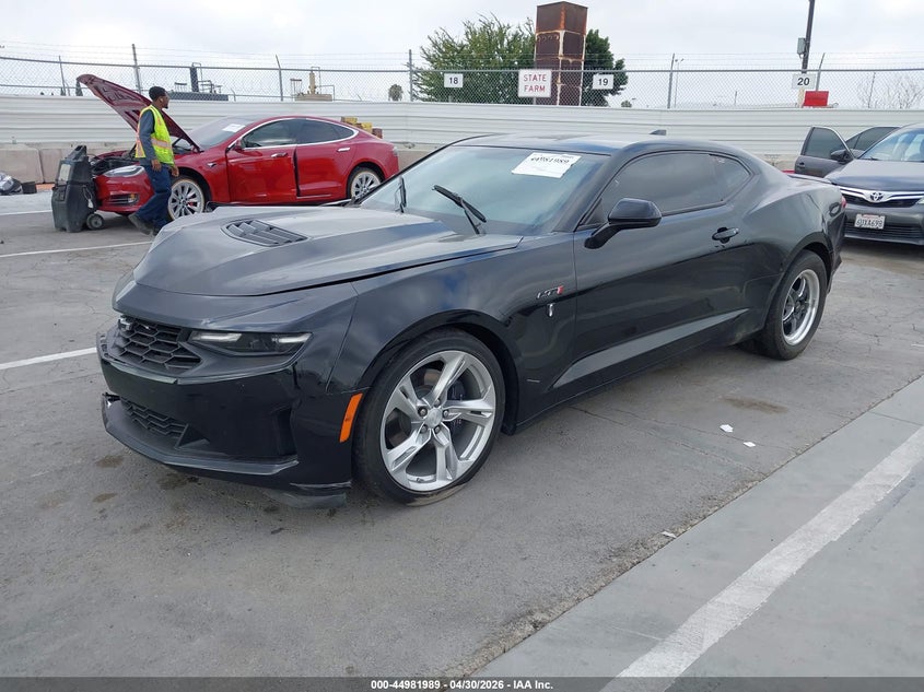 2021 Chevrolet Camaro VIN 1G1FF1R75M0121362 IAAI salvage auction — RIGHT SIDE, Salvage (California), sold $8,200 on 2026-07-29 (photo 2)