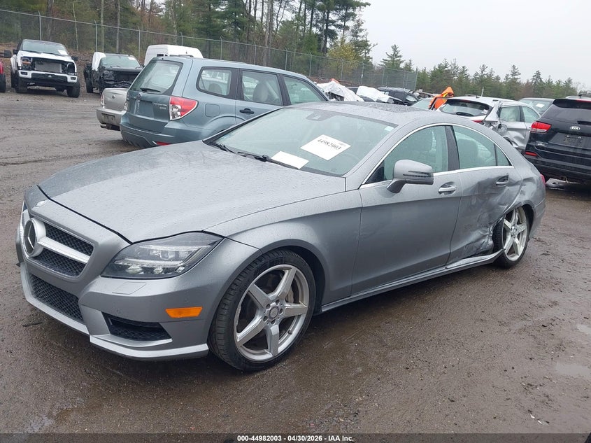 2014 Mercedes-benz Cls-klasse VIN WDDLJ7DBXEA128946 IAAI salvage auction — TOTAL BURN, Clear (Massachusetts), sold $175 on 2026-08-14 (photo 2)