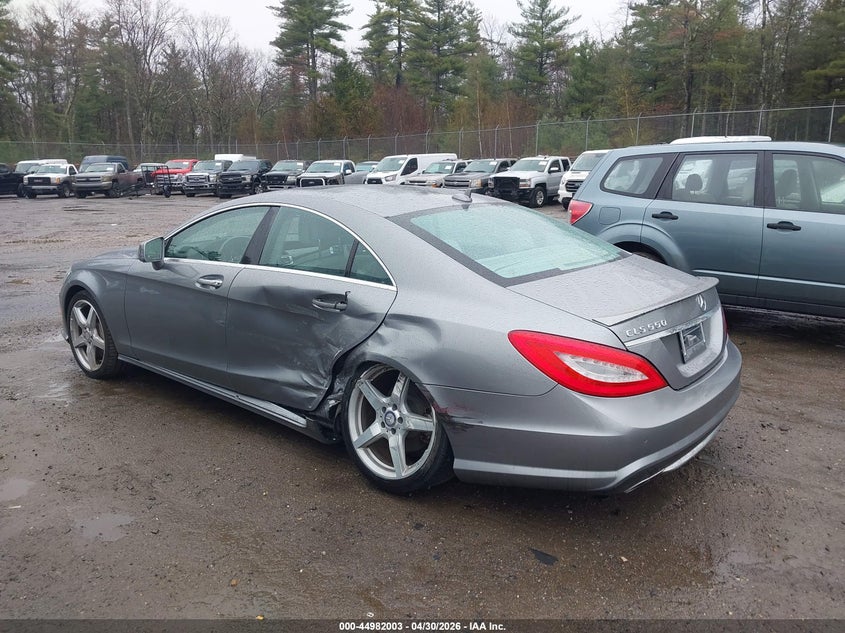 2014 Mercedes-benz Cls-klasse VIN WDDLJ7DBXEA128946 IAAI salvage auction — TOTAL BURN, Clear (Massachusetts), sold $175 on 2026-08-14 (photo 3)