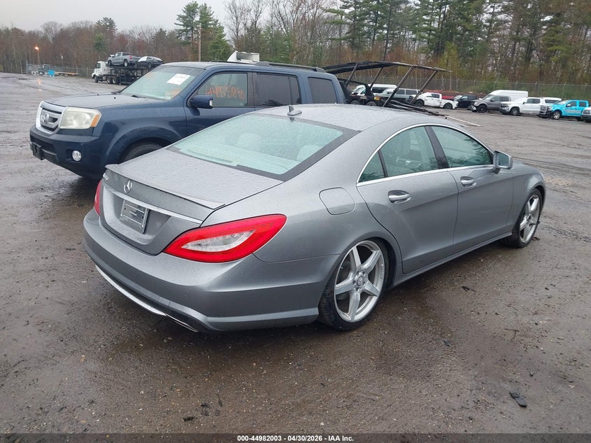 2014 Mercedes-benz Cls-klasse VIN WDDLJ7DBXEA128946 IAAI salvage auction — TOTAL BURN, Clear (Massachusetts), sold $175 on 2026-08-14 (photo 4)