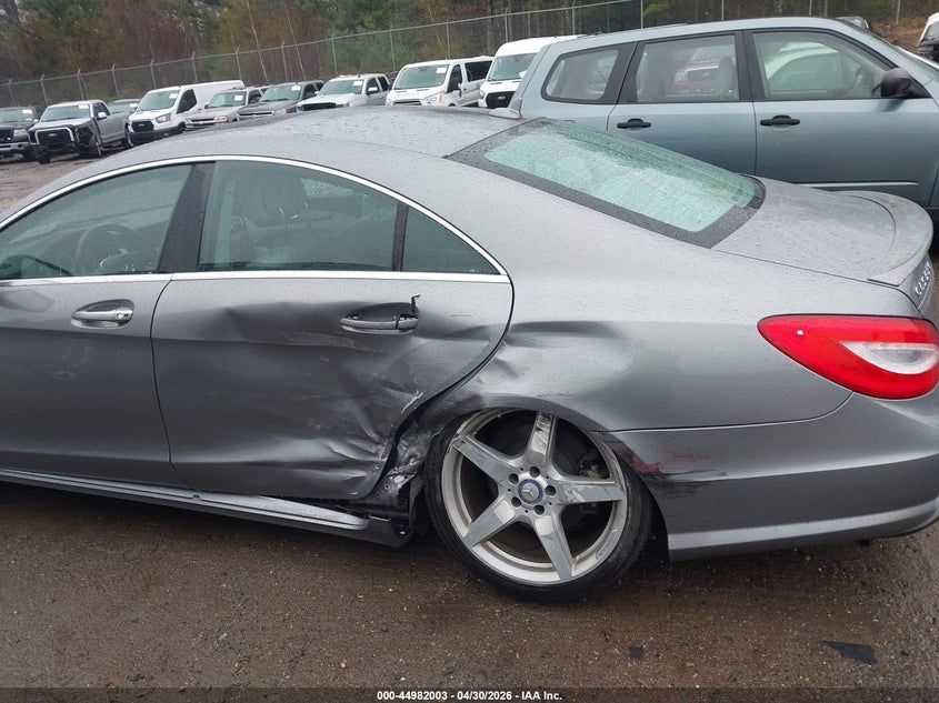 2014 Mercedes-benz Cls-klasse VIN WDDLJ7DBXEA128946 IAAI salvage auction — TOTAL BURN, Clear (Massachusetts), sold $175 on 2026-08-14 (photo 6)