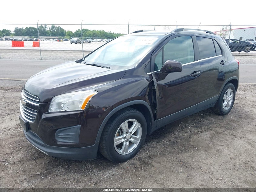 2015 Chevrolet Trax VIN KL7CJLSBXFB264508 IAAI salvage auction — LEFT SIDE, Clear (South Carolina), sold $900 on 2026-07-08 (photo 2)
