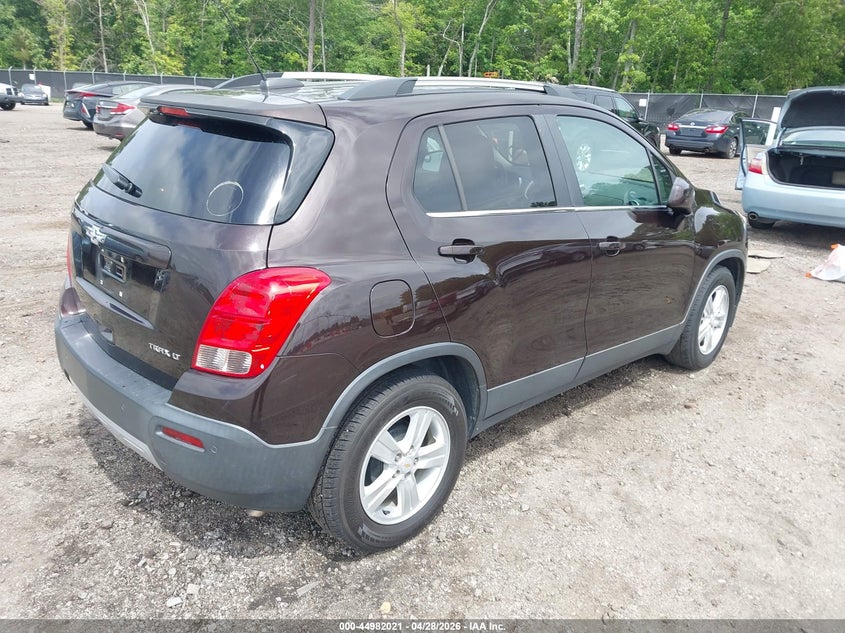 2015 Chevrolet Trax VIN KL7CJLSBXFB264508 IAAI salvage auction — LEFT SIDE, Clear (South Carolina), sold $900 on 2026-07-08 (photo 4)