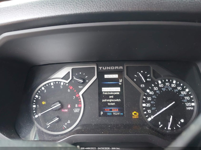 2022 Toyota Tundra VIN 5TFLA5AB8NX014945 IAAI salvage auction — RIGHT FRONT, Original (Texas), sold $15,800 on 2026-07-11 (photo 7)