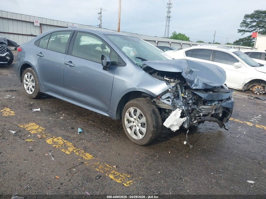 2022 Toyota Corolla VIN JTDEPMAE6NJ225298 IAAI salvage auction — FRONT END, Salvage (Georgia), sold $3,100 on 2026-07-29 (photo 1)