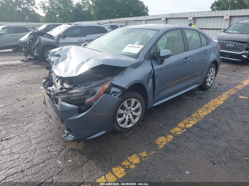 2022 Toyota Corolla VIN JTDEPMAE6NJ225298 IAAI salvage auction — FRONT END, Salvage (Georgia), sold $3,100 on 2026-07-29 (photo 2)