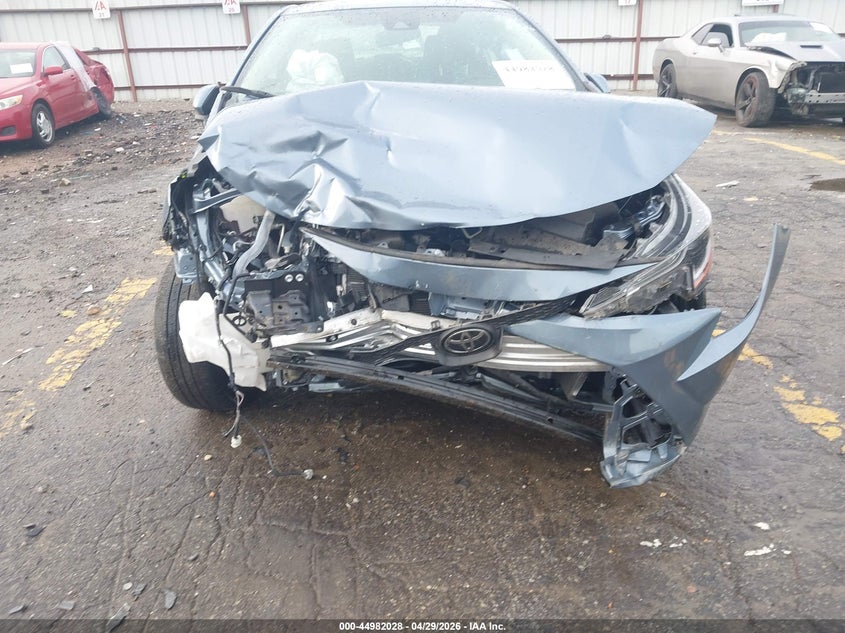 2022 Toyota Corolla VIN JTDEPMAE6NJ225298 IAAI salvage auction — FRONT END, Salvage (Georgia), sold $3,100 on 2026-07-29 (photo 6)