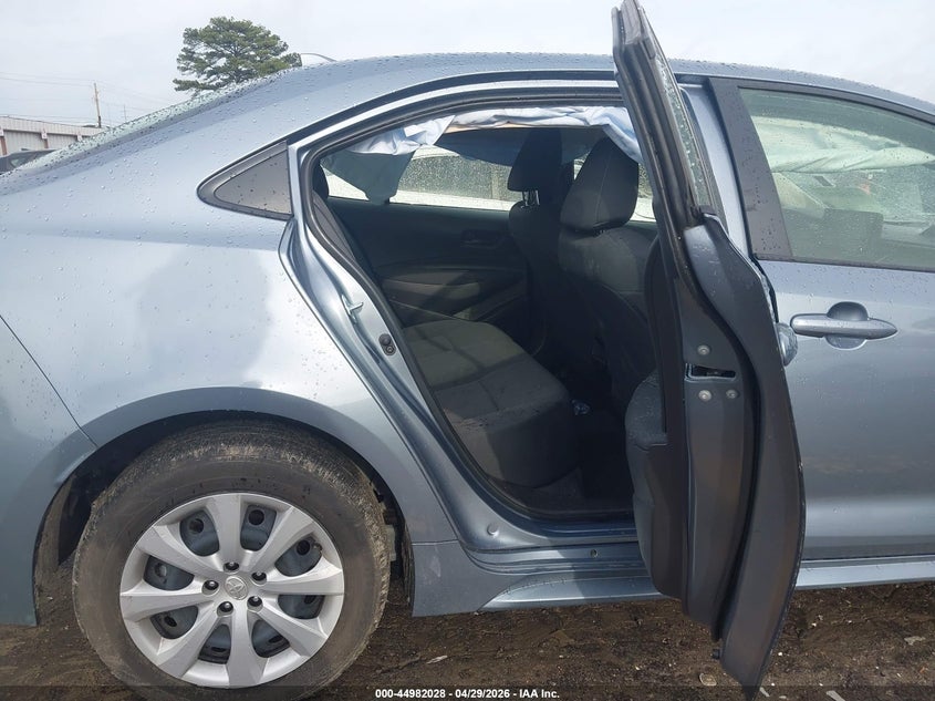 2022 Toyota Corolla VIN JTDEPMAE6NJ225298 IAAI salvage auction — FRONT END, Salvage (Georgia), sold $3,100 on 2026-07-29 (photo 8)