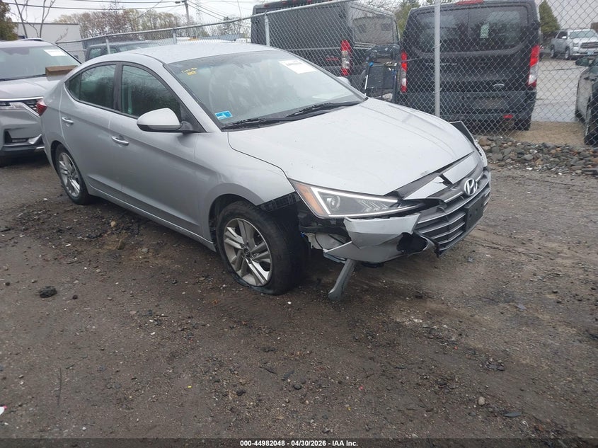 2020 Hyundai Elantra VIN KMHD84LF7LU078706 IAAI salvage auction — FRONT END, Salvage (Rhode Island), sold $2,200 on 2026-07-14 (photo 1)