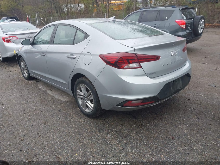 2020 Hyundai Elantra VIN KMHD84LF7LU078706 IAAI salvage auction — FRONT END, Salvage (Rhode Island), sold $2,200 on 2026-07-14 (photo 3)