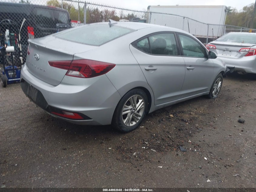 2020 Hyundai Elantra VIN KMHD84LF7LU078706 IAAI salvage auction — FRONT END, Salvage (Rhode Island), sold $2,200 on 2026-07-14 (photo 4)