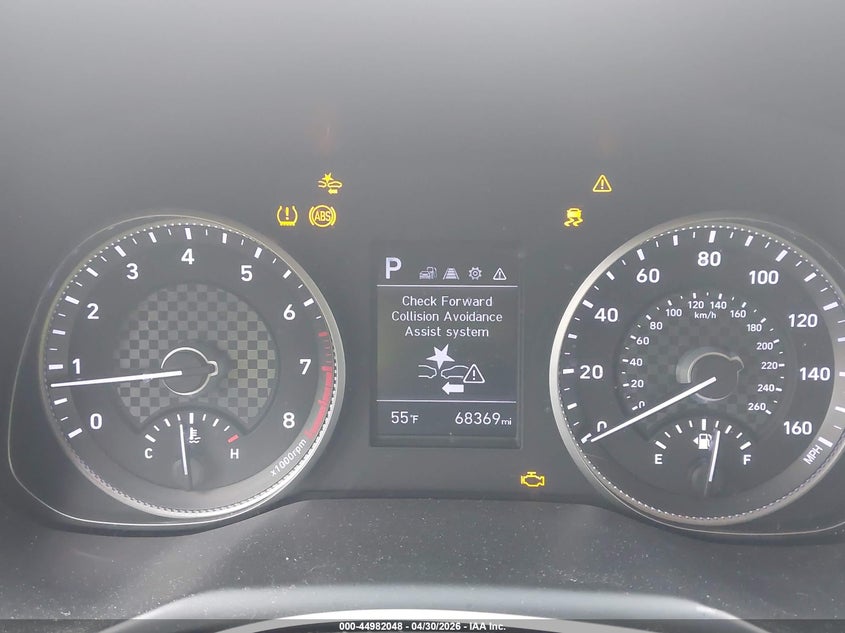 2020 Hyundai Elantra VIN KMHD84LF7LU078706 IAAI salvage auction — FRONT END, Salvage (Rhode Island), sold $2,200 on 2026-07-14 (photo 7)