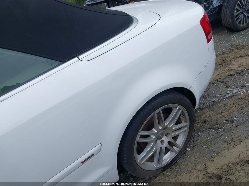 2009 Audi A4 VIN WAUDF48H19K009869 IAAI salvage auction — NORMAL WEAR, Salvage (Texas), sold $275 on 2026-07-28 (photo 6)