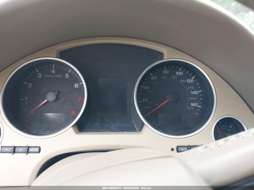 2009 Audi A4 VIN WAUDF48H19K009869 IAAI salvage auction — NORMAL WEAR, Salvage (Texas), sold $275 on 2026-07-28 (photo 7)