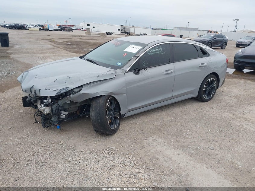 2023 Kia K5 VIN 5XXG64J23PG176666 IAAI salvage auction — LEFT FRONT, Salvage (Texas), sold $3,650 on 2026-07-08 (photo 2)