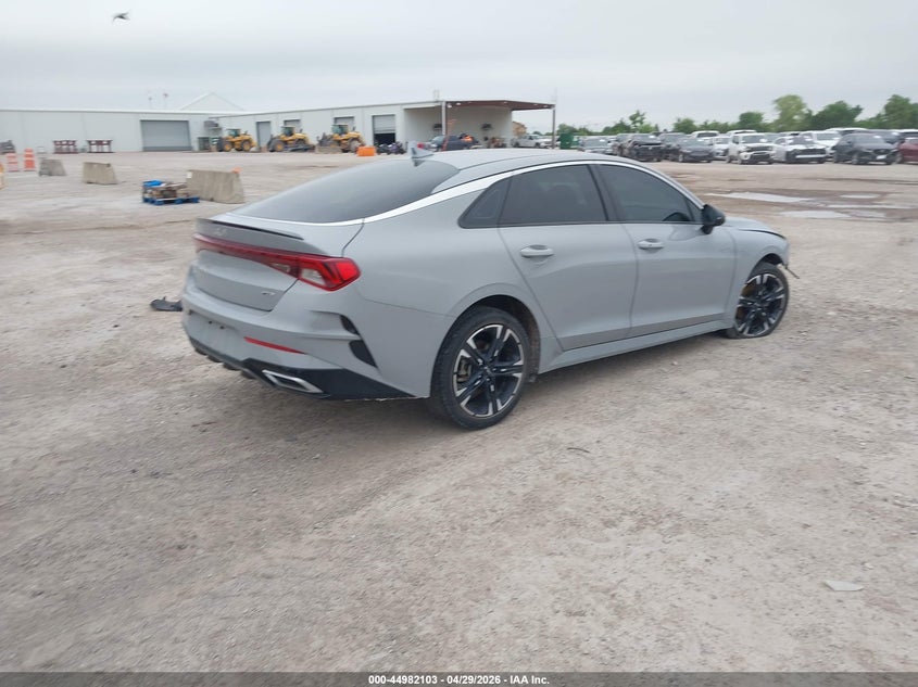 2023 Kia K5 VIN 5XXG64J23PG176666 IAAI salvage auction — LEFT FRONT, Salvage (Texas), sold $3,650 on 2026-07-08 (photo 4)