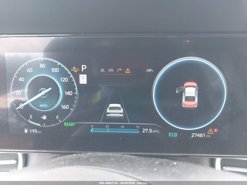 2025 Hyundai Elantra VIN KMHLN4DJ8SU165438 IAAI salvage auction — FRONT & REAR, Salvage Title, sold $6,675 on 2026-07-22 (photo 7)