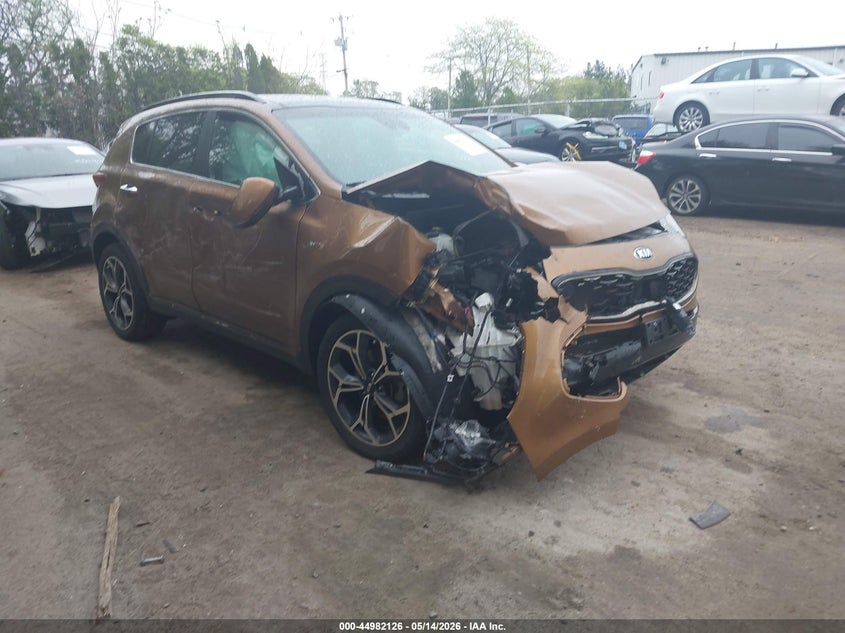 2020 Kia Sportage VIN KNDPRCA64L7666640 IAAI salvage auction — FRONT END, Salvage (Rhode Island), sold $250 on 2026-07-28 (photo 1)