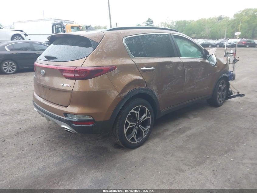 2020 Kia Sportage VIN KNDPRCA64L7666640 IAAI salvage auction — FRONT END, Salvage (Rhode Island), sold $250 on 2026-07-28 (photo 4)