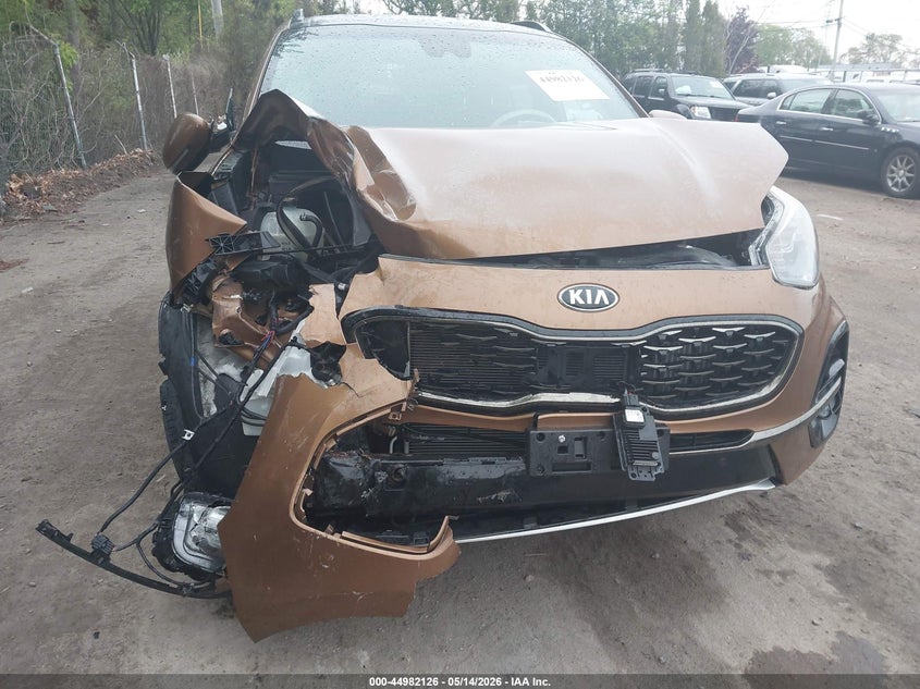 2020 Kia Sportage VIN KNDPRCA64L7666640 IAAI salvage auction — FRONT END, Salvage (Rhode Island), sold $250 on 2026-07-28 (photo 6)