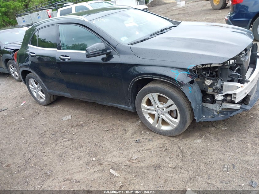 2017 Mercedes-benz Gla-klasse VIN WDCTG4GB7HJ319080 IAAI salvage auction — FRONT END, Salvage (Massachusetts), sold $2,400 on 2026-08-07 (photo 1)