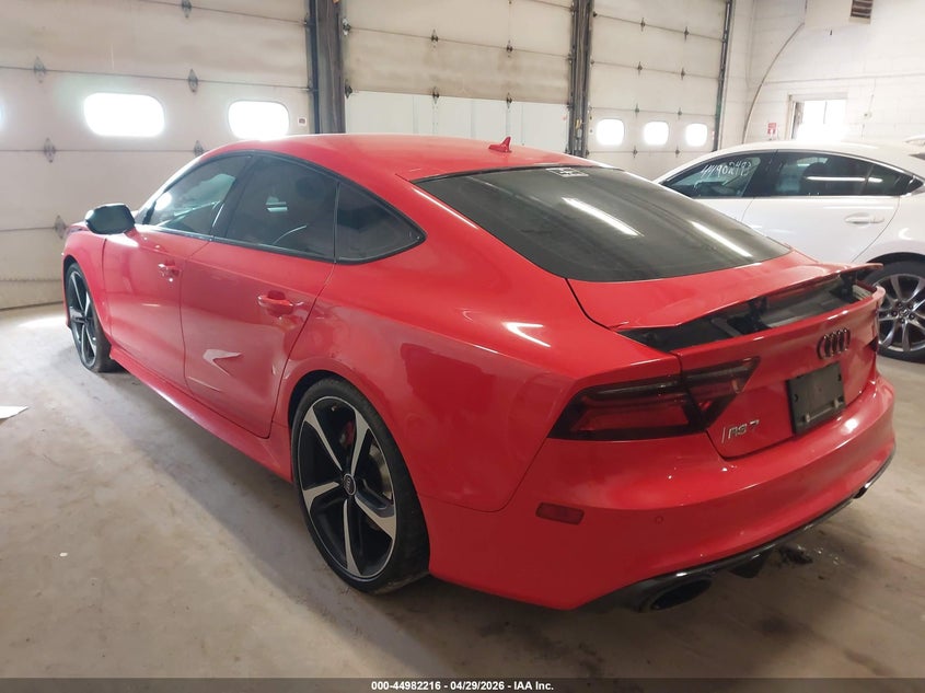 2016 Audi Rs7 VIN WUAW2AFC7GN900096 IAAI salvage auction — FRONT END, Salvage (Minnesota), sold $10,750 on 2026-07-15 (photo 3)