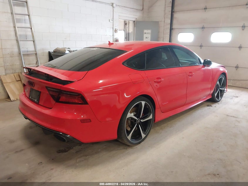 2016 Audi Rs7 VIN WUAW2AFC7GN900096 IAAI salvage auction — FRONT END, Salvage (Minnesota), sold $10,750 on 2026-07-15 (photo 4)