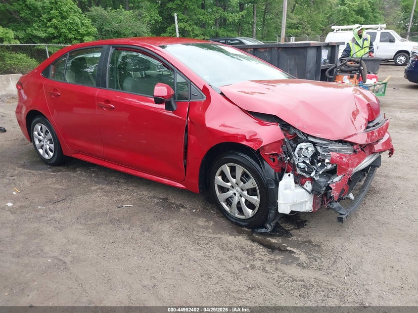 2021 Toyota Corolla VIN JTDEPMAE8MJ152045 IAAI salvage auction — FRONT END, Salvage - Greater Than 75% (Maryland), sold $2,500 on 2026-07-08 (photo 1)