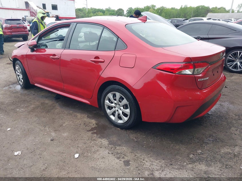 2021 Toyota Corolla VIN JTDEPMAE8MJ152045 IAAI salvage auction — FRONT END, Salvage - Greater Than 75% (Maryland), sold $2,500 on 2026-07-08 (photo 3)