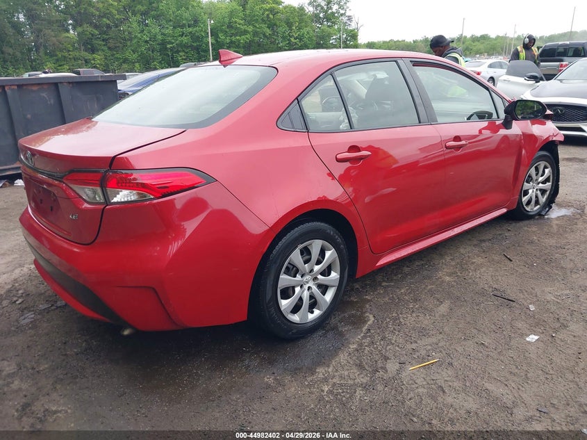 2021 Toyota Corolla VIN JTDEPMAE8MJ152045 IAAI salvage auction — FRONT END, Salvage - Greater Than 75% (Maryland), sold $2,500 on 2026-07-08 (photo 4)