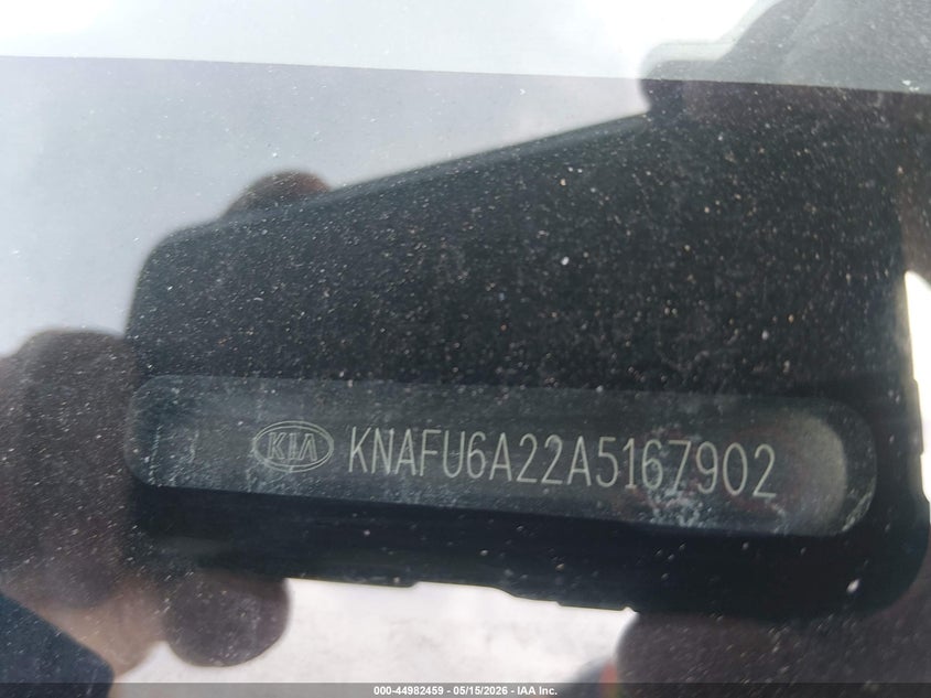 2010 Kia Forte VIN KNAFU6A22A5167902 IAAI salvage auction — FRONT END, Salvage (West Virginia), sold $225 on 2026-07-16 (photo 9)