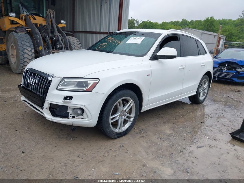 2014 Audi Q5 VIN WA1DGAFP1EA079780 IAAI salvage auction — FRONT END, Salvage (Ohio), sold $825 on 2026-07-22 (photo 2)