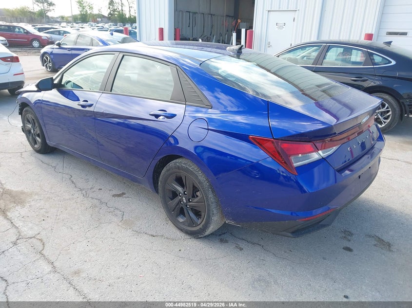 2022 Hyundai Elantra VIN KMHLM4AG4NU219642 IAAI salvage auction — FRONT END, Salvage (Illinois), sold $2,600 on 2026-07-07 (photo 3)
