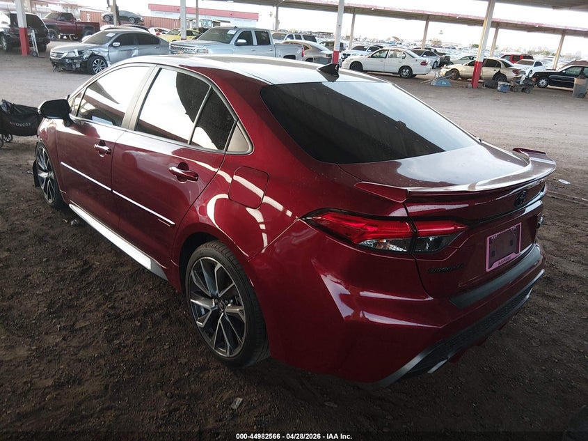 2022 Toyota Corolla VIN 5YFT4MCE3NP098552 IAAI salvage auction — LEFT FRONT, Salvage Title, sold $6,700 on 2026-07-07 (photo 3)