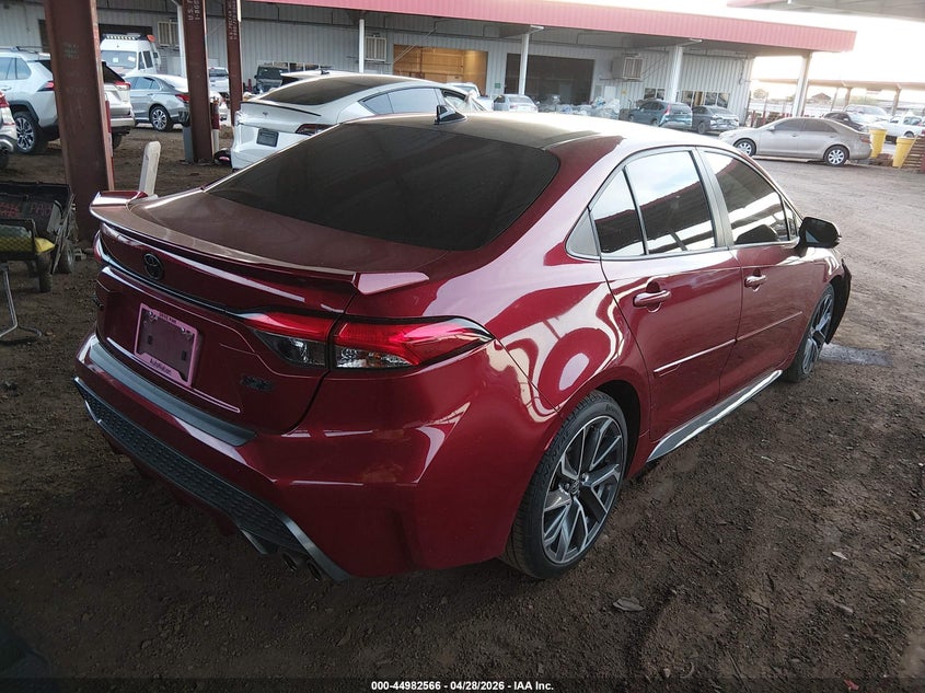 2022 Toyota Corolla VIN 5YFT4MCE3NP098552 IAAI salvage auction — LEFT FRONT, Salvage Title, sold $6,700 on 2026-07-07 (photo 4)