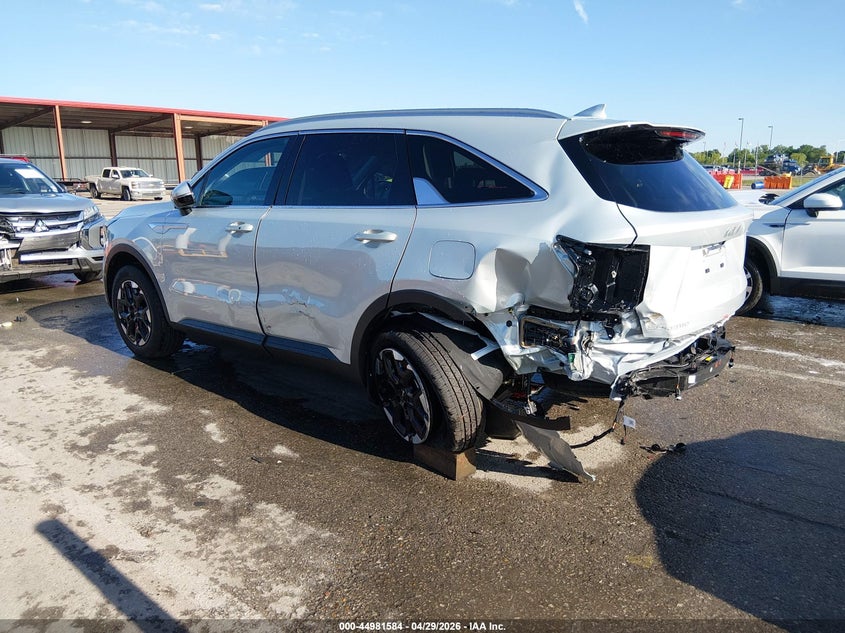 2026 Kia Sorento VIN 5XYRL4JC7TG446577 IAAI salvage auction — REAR END, Salvage Title, sold $11,475 on 2026-07-14 (photo 3)