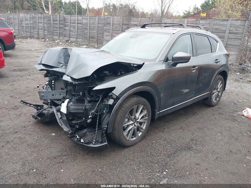 2025 Mazda Cx-5 VIN JM3KFBEM3S0728355 IAAI salvage auction — FRONT END, Salvage (Massachusetts), sold $6,600 on 2026-07-17 (photo 2)