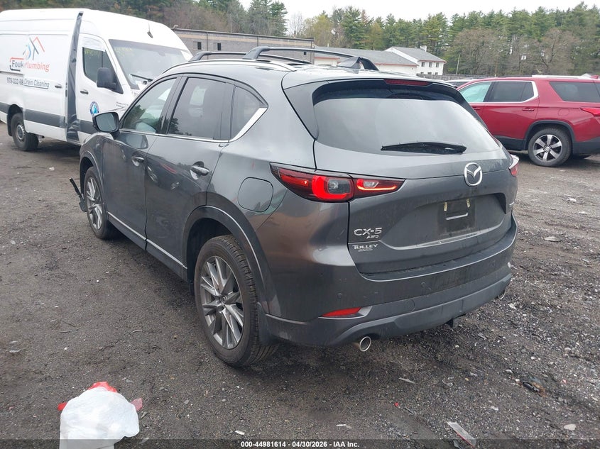 2025 Mazda Cx-5 VIN JM3KFBEM3S0728355 IAAI salvage auction — FRONT END, Salvage (Massachusetts), sold $6,600 on 2026-07-17 (photo 3)