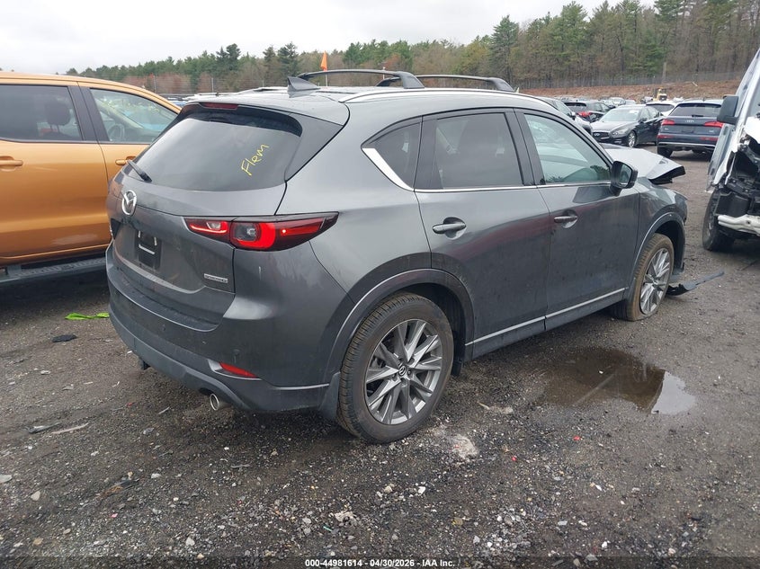 2025 Mazda Cx-5 VIN JM3KFBEM3S0728355 IAAI salvage auction — FRONT END, Salvage (Massachusetts), sold $6,600 on 2026-07-17 (photo 4)