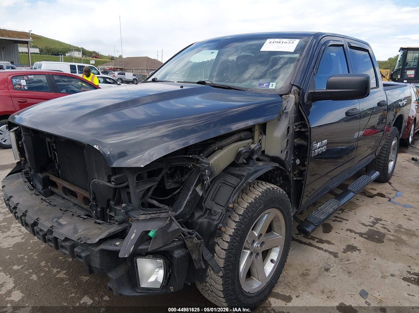 2014 Ram 1500 VIN 1C6RR7KT3ES195351 IAAI salvage auction — FRONT END, Salvage (West Virginia), sold $2,700 on 2026-07-11 (photo 2)