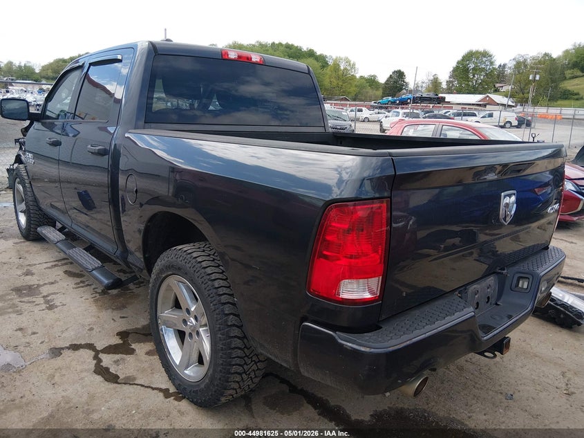 2014 Ram 1500 VIN 1C6RR7KT3ES195351 IAAI salvage auction — FRONT END, Salvage (West Virginia), sold $2,700 on 2026-07-11 (photo 3)